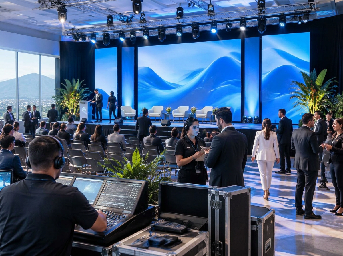Producción y coordinación de un evento corporativo
